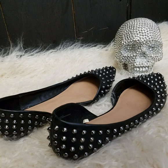 Mossimo Supply Co. Shoes - Like new Mossimo studded flats, size 8.5